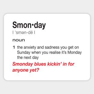 Smonday Magnet